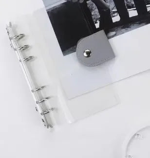 A6 Rose Gold Loose Leaft Binder Only Cover Notebook Cover Diary Agenda Planner Paper Cover School Stationery